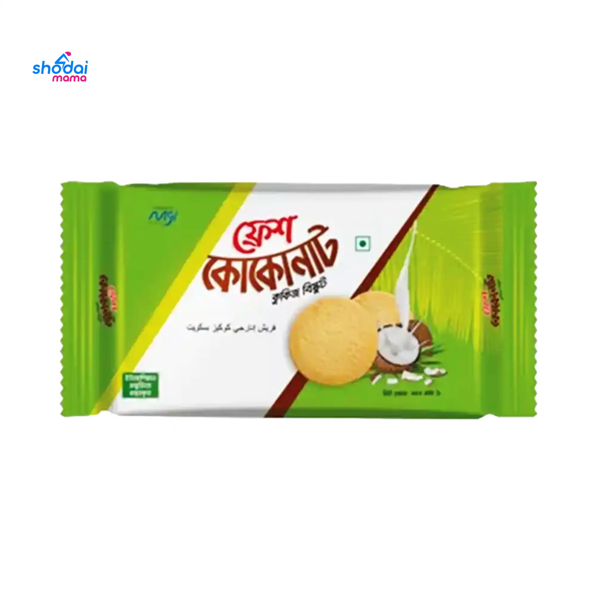 Fresh Coconut Cookies Biscuit 185gm